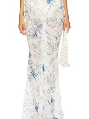 SNDYS St. Ives Maxi Skirt in Escapism